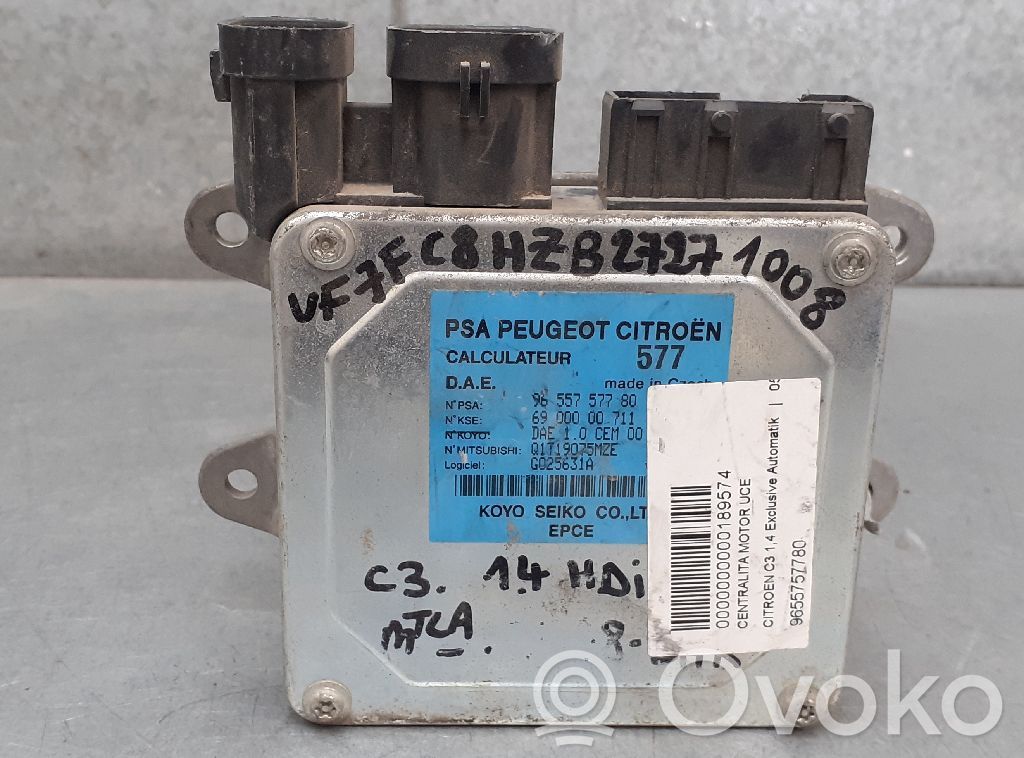 Citroen C3 Muut ohjainlaitteet/moduulit