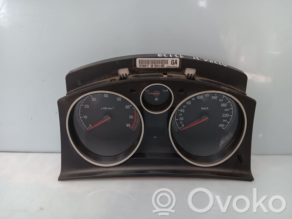 Opel Astra H Nopeusmittari (mittaristo) 