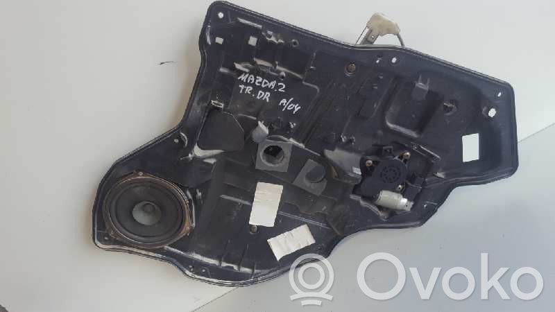 Mazda 2 Macara geam ușă spate cu motor 