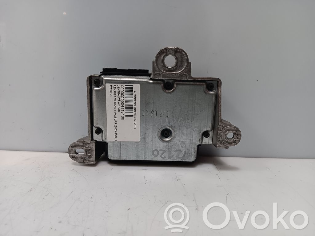 Renault Megane II Module de contrôle airbag 