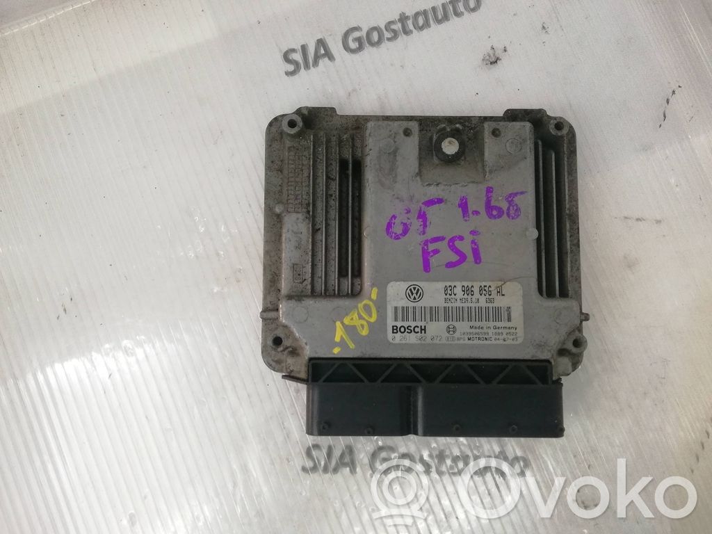Engine control unit/module   03C906056AL,0261S02072