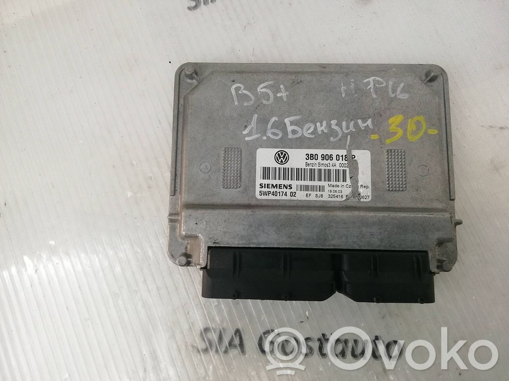 Engine control unit/module   3B0906018P,5WP4017402