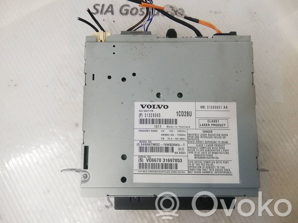 Volvo XC90 Panel / Radioodtwarzacz CD/DVD/GPS 