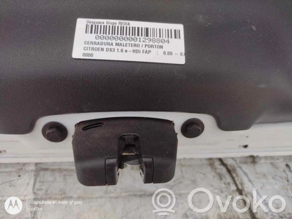Tailgate/trunk/boot lock/catch/latch