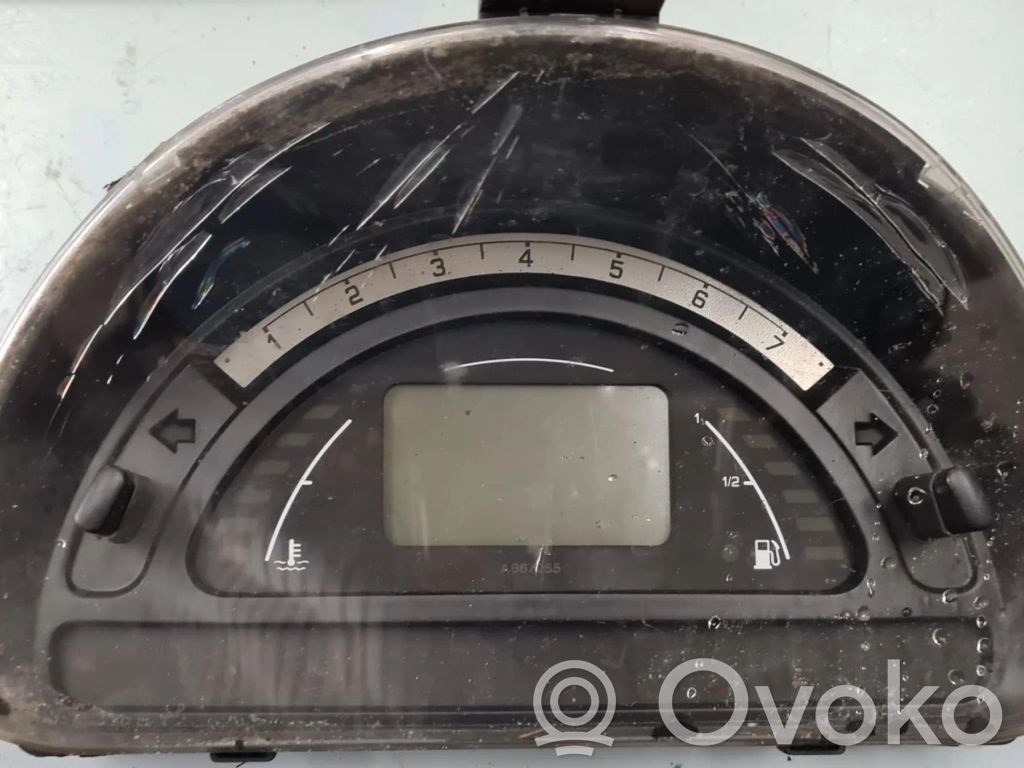 Citroen C3 Geschwindigkeitsmesser Cockpit 