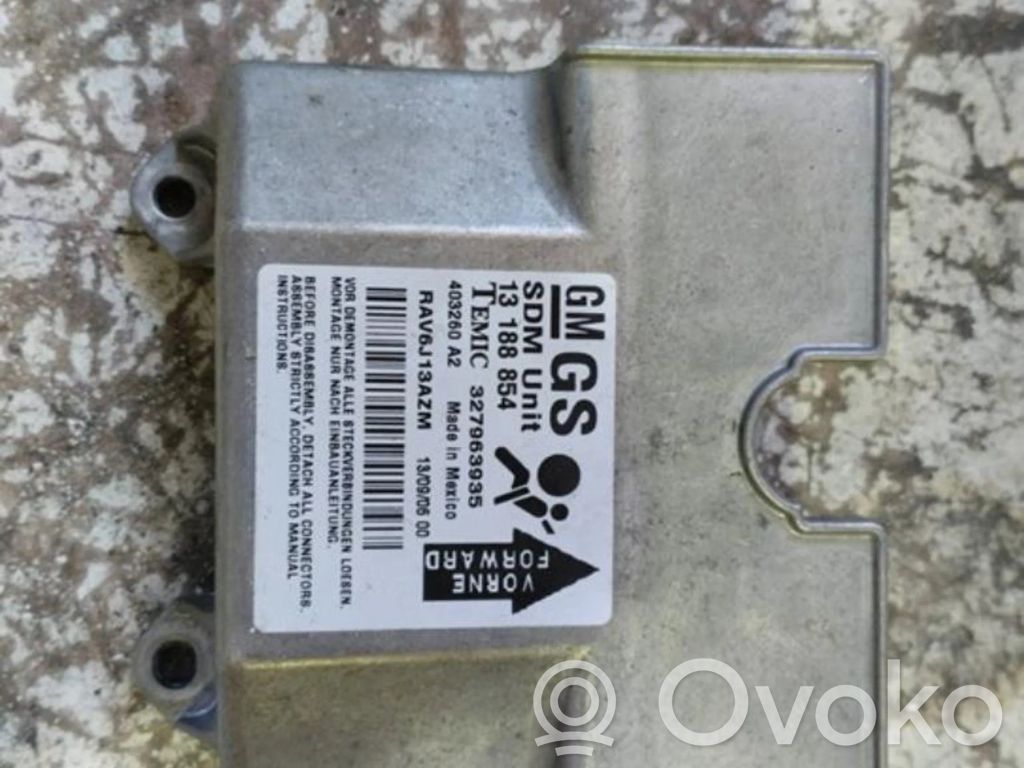 Opel Astra G Unitate/modul de comandă airbaguri