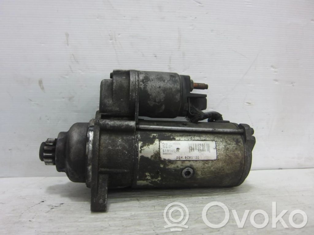 Motor de arranque   S191654A