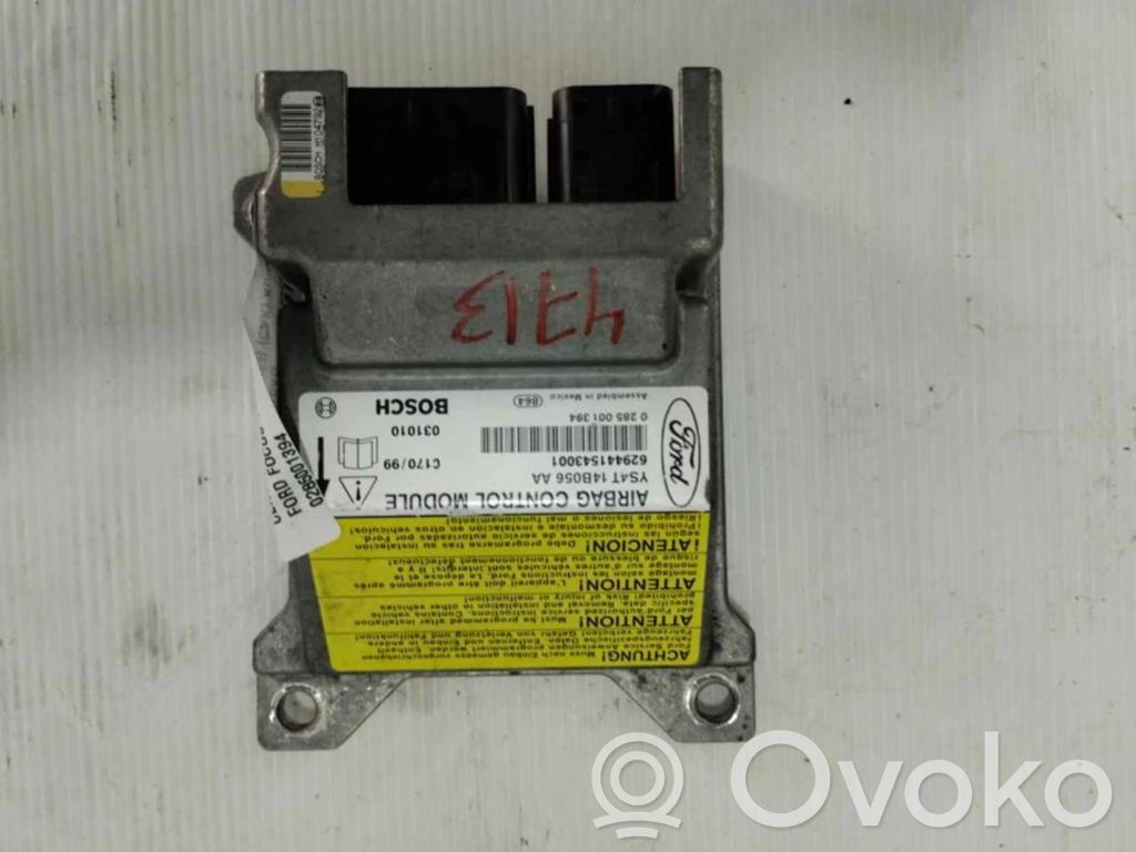 Module de contrôle airbag   0285001394,0285001394