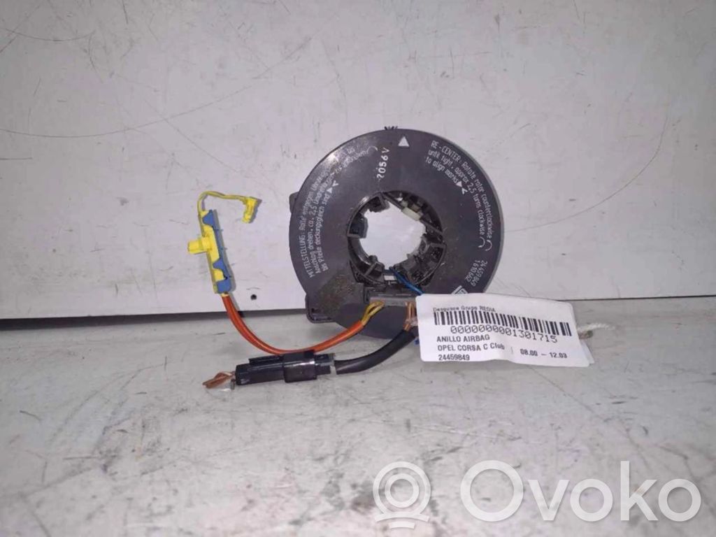 Opel Corsa C Bague collectrice/contacteur tournant airbag (bague SRS) 