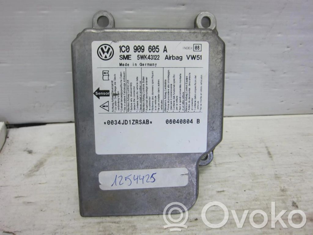 Seat Leon (1M) Module de contrôle airbag