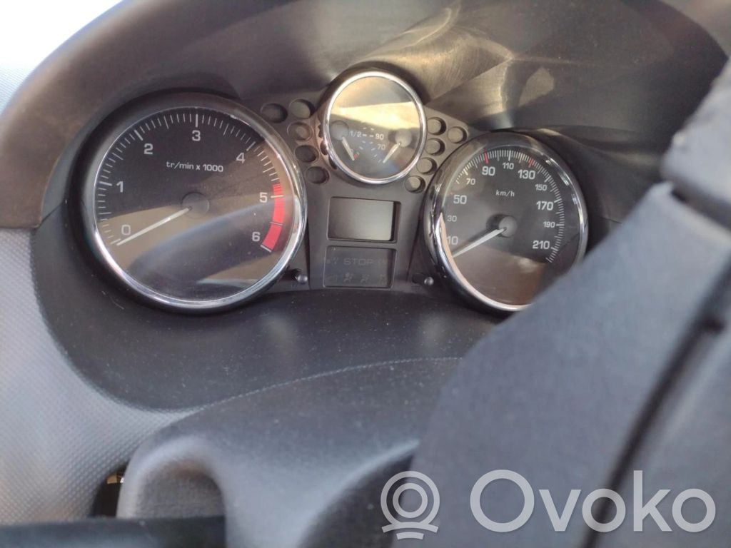 Peugeot 206 Vitezometru (grup de instrumente) 