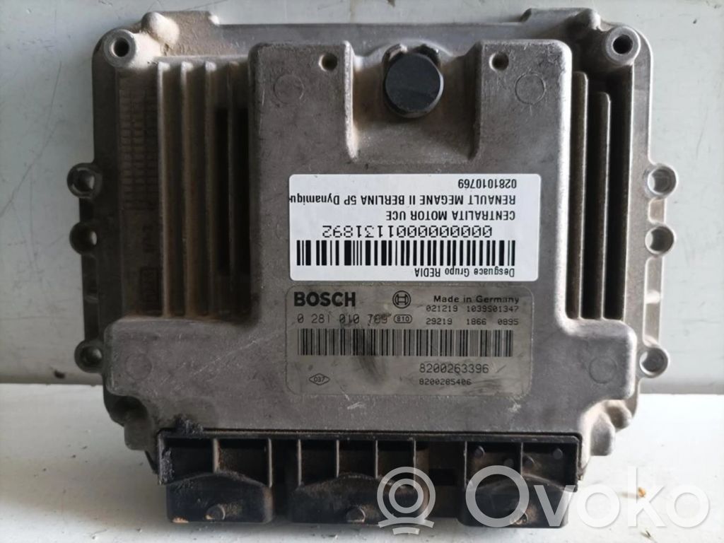 Unité de commande, module ECU de moteur   0281010769