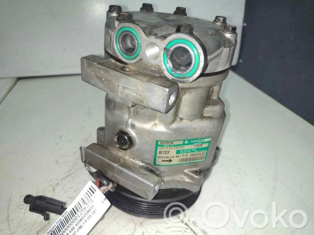 Alfa Romeo 166 Compresor (pompă) aer condiționat (A/C) 