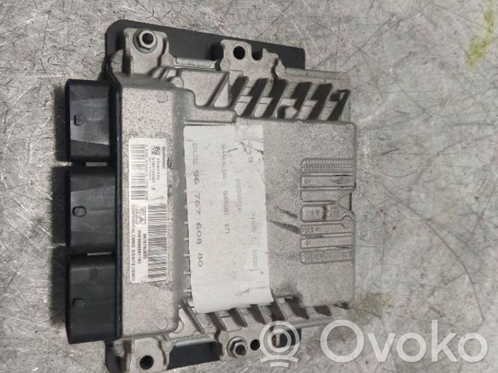 Unité de commande, module ECU de moteur   9676760880