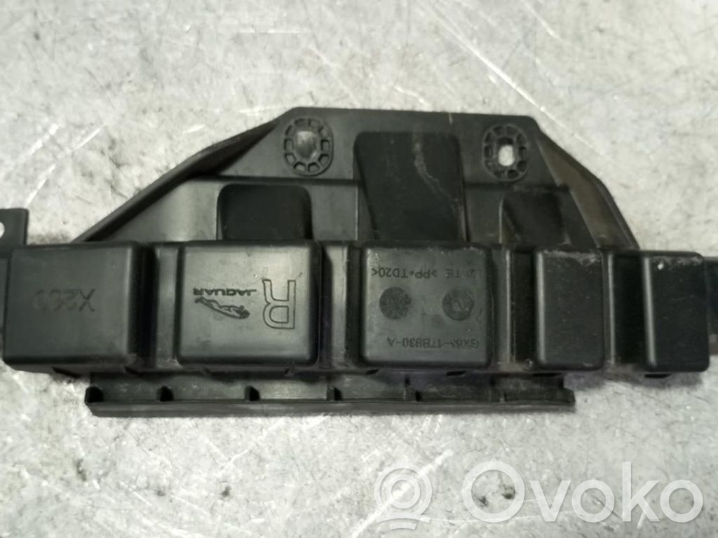 Jaguar XF X250 Staffa di rinforzo montaggio del paraurti posteriore