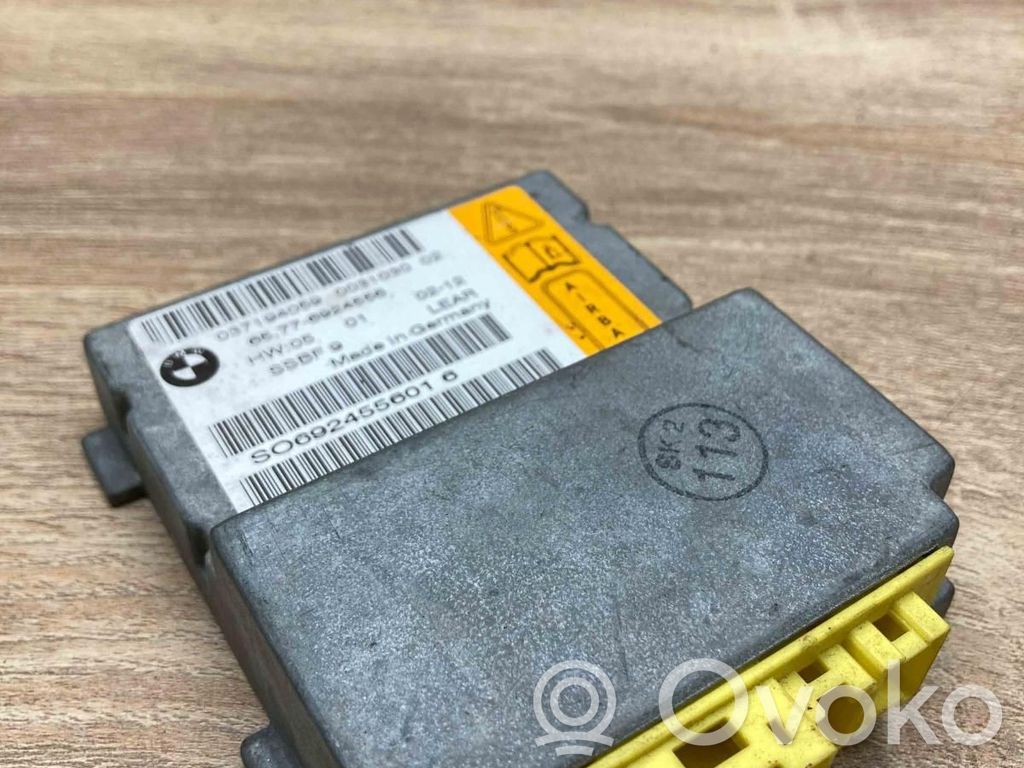 BMW 7 E65 E66 Airbag control unit/module 