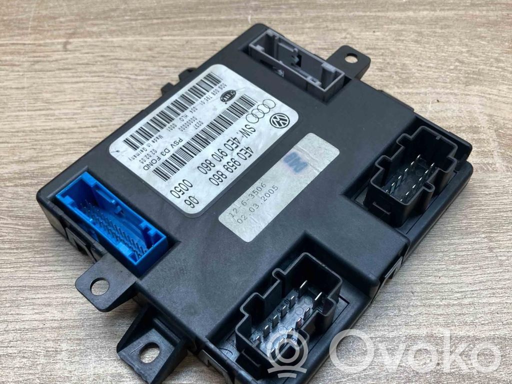 Audi A8 S8 D3 4E Comfort/convenience module 