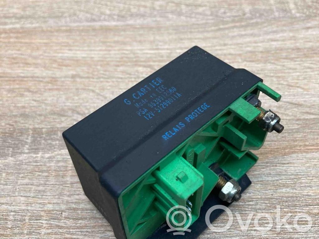 Peugeot 206 Glow plug pre-heat relay 