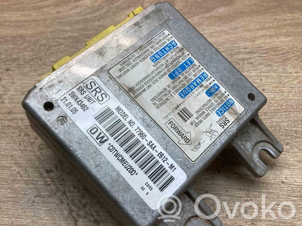 Honda Jazz Airbag control unit/module 