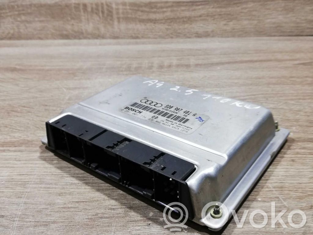 Engine control unit/module ECU   8D0907401A,0281001774