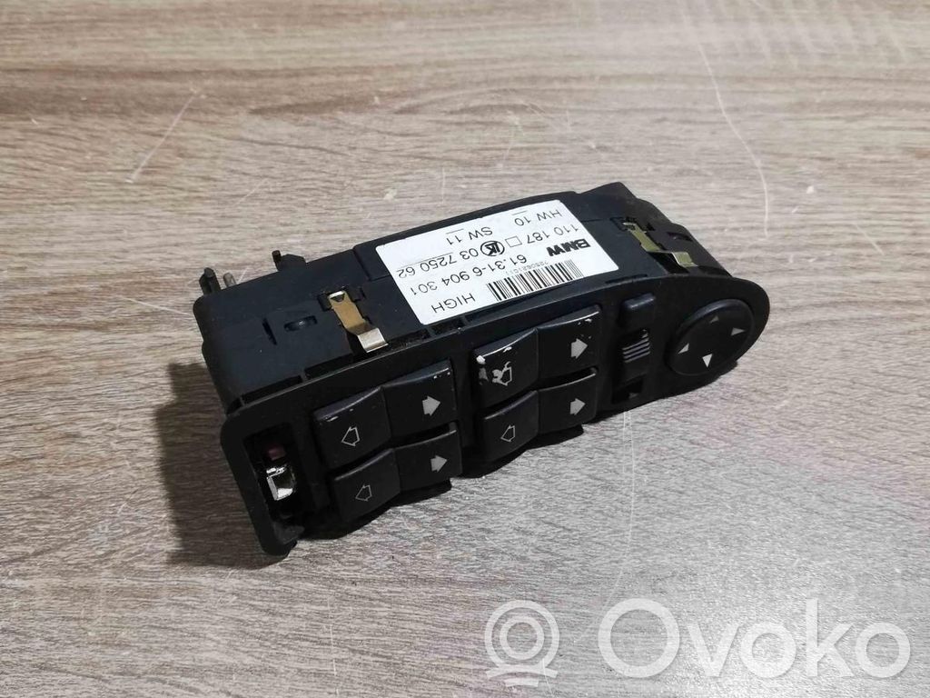 BMW 5 E39 Electric window control switch 
