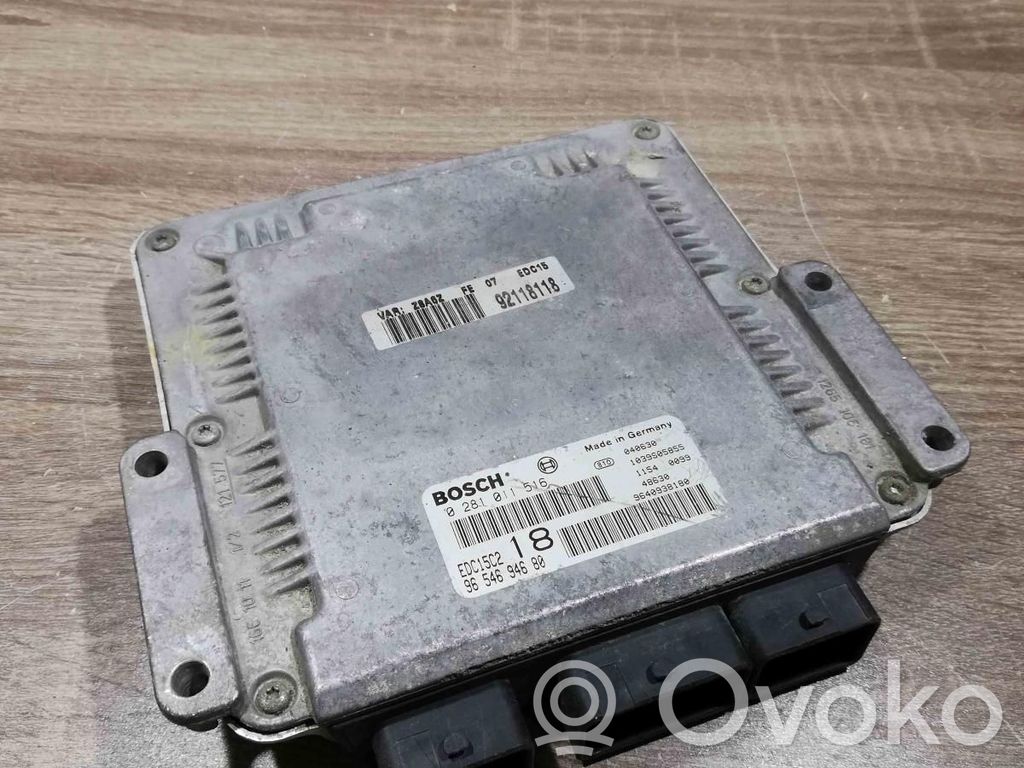 Peugeot 607 Engine control unit/module ECU 
