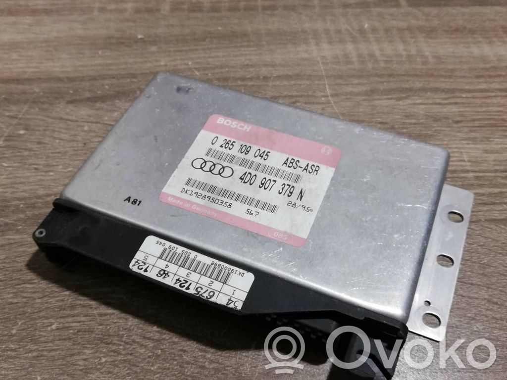 ABS control unit/module   0265109045,4D0907379N
