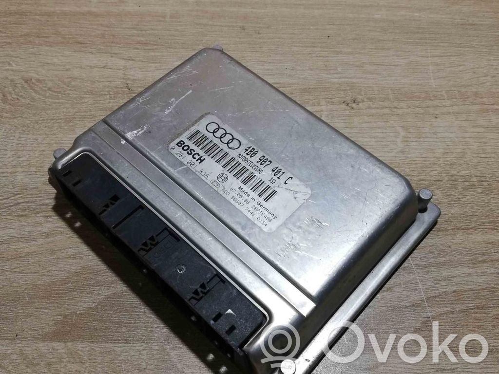 Engine control unit/module   4B0907401C,0281001836