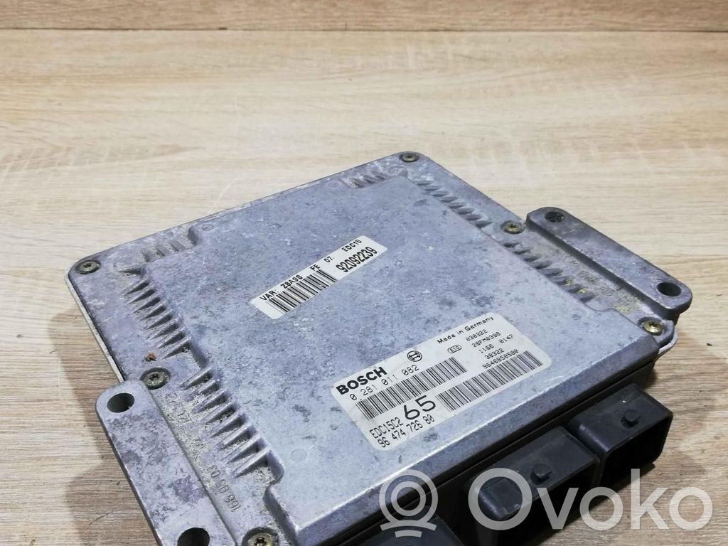Peugeot 607 Engine control unit/module ECU 