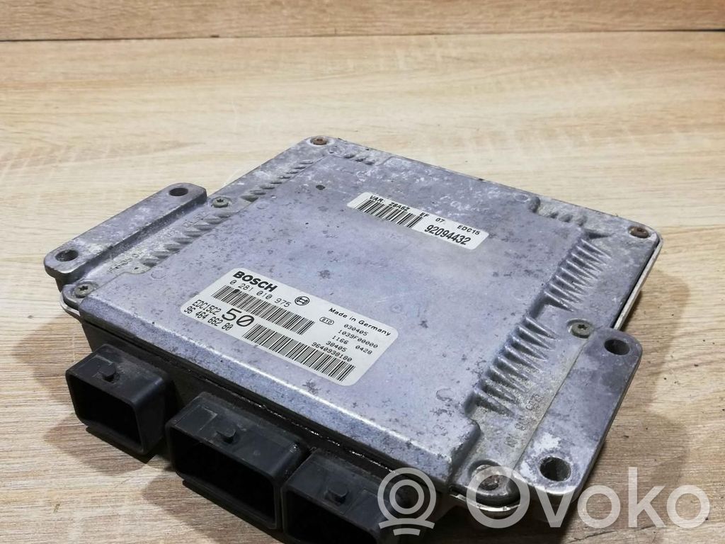 Peugeot 607 Engine control unit/module ECU 