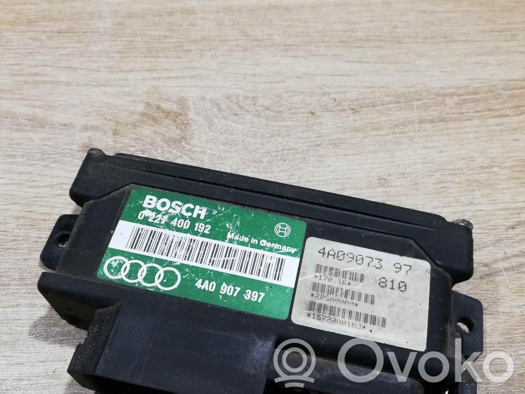 Engine control unit/module ECU   4A0907397,0227400192