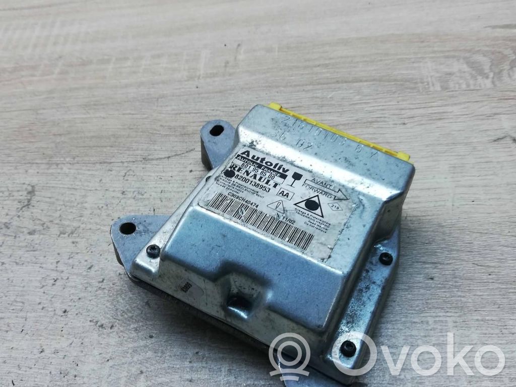 Renault Laguna II Airbag control unit/module 