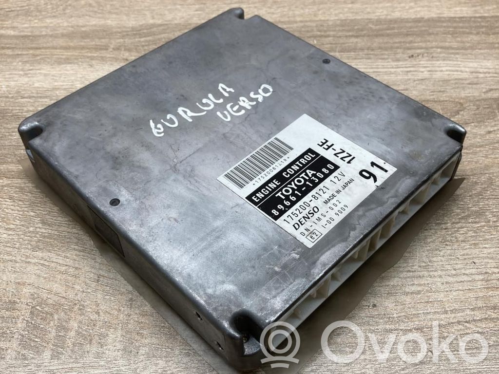 Toyota Corolla Verso E121 Engine control unit/module ECU 