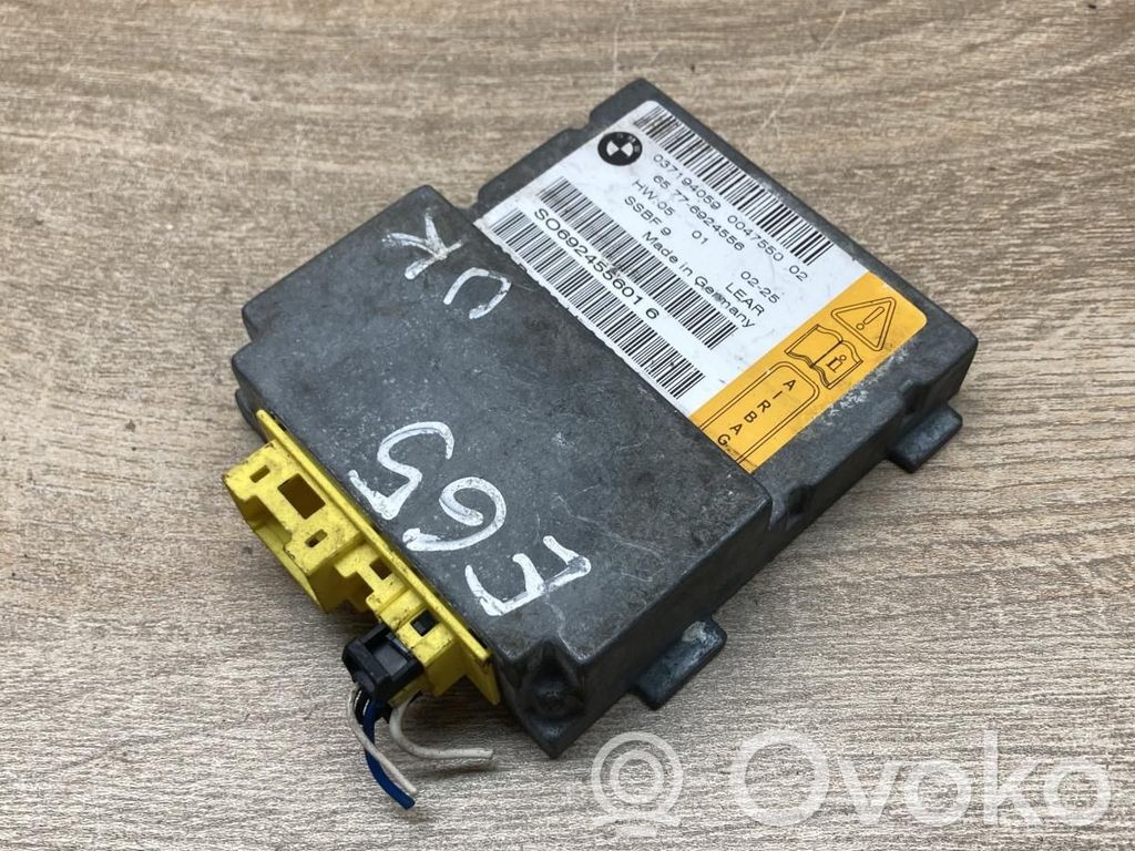 BMW 7 E65 E66 Airbag control unit/module 