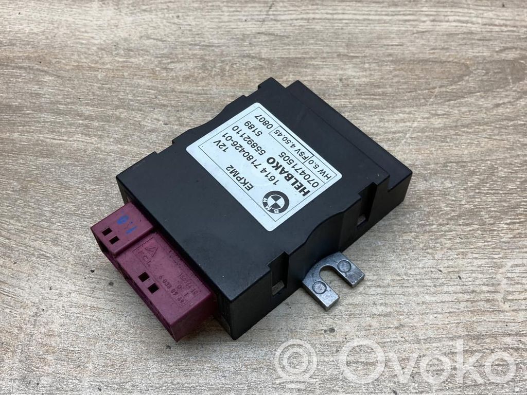 Unité de commande / module de pompe à carburant   7180426,55892110