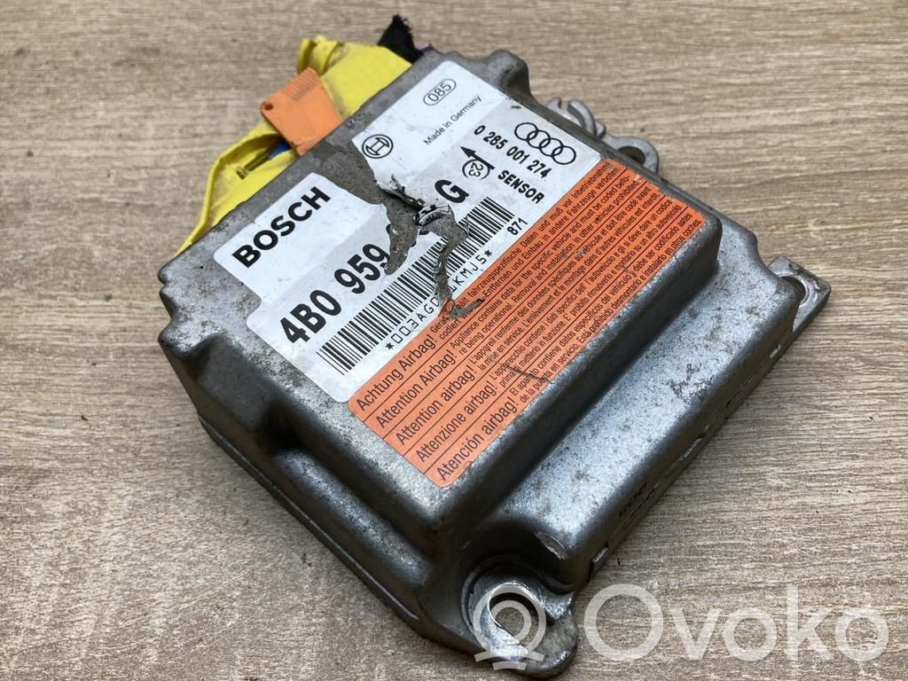 Audi A6 S6 C5 4B Airbag control unit/module 