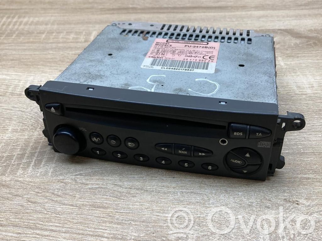 Citroen C5 Unitate principală radio/CD/DVD/GPS 
