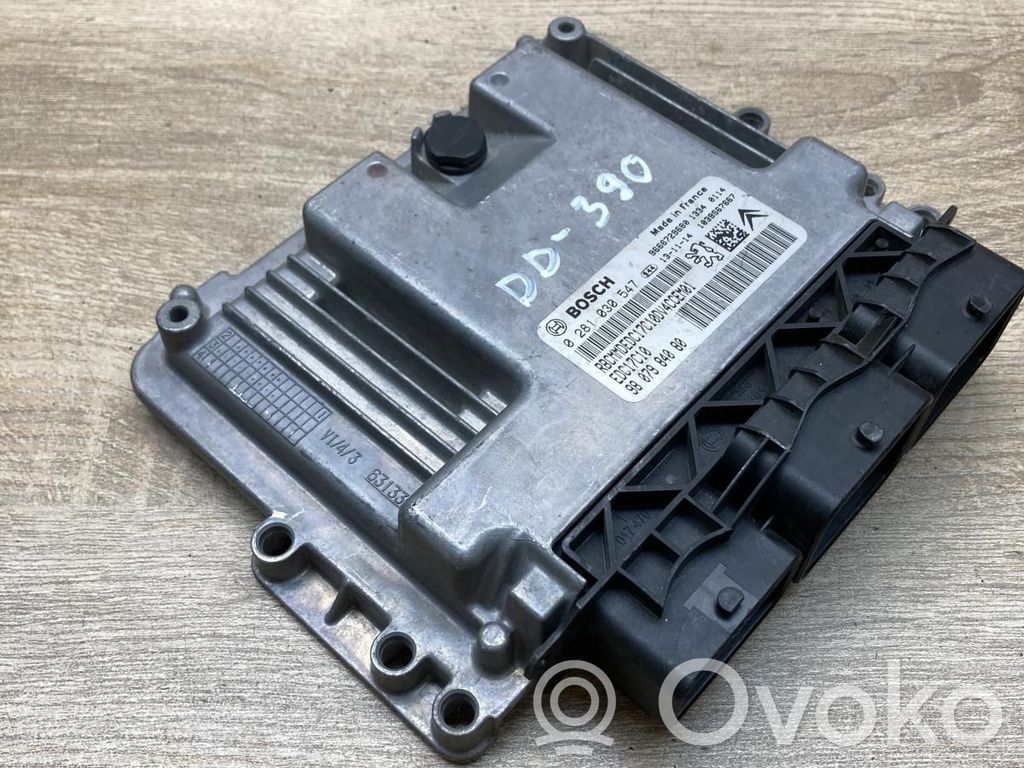 Peugeot 208 I Engine control unit/module ECU 