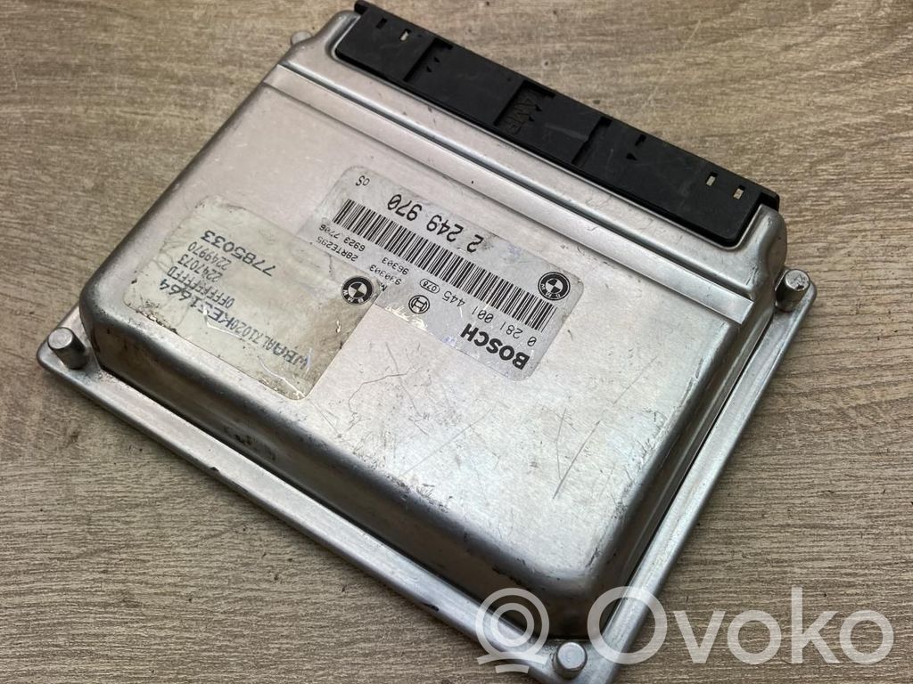 Engine control unit/module ECU   2249970,0281001445