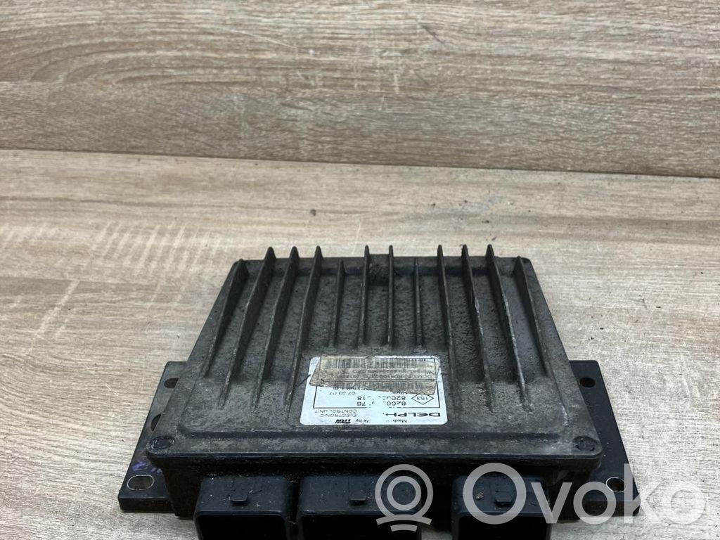 Renault Kangoo II Engine control unit/module 