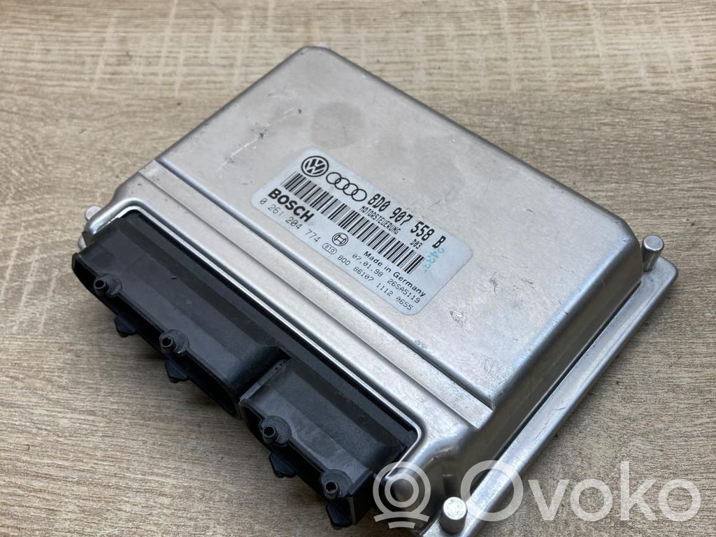 Engine control unit/module ECU   8D0907558B,0261204774