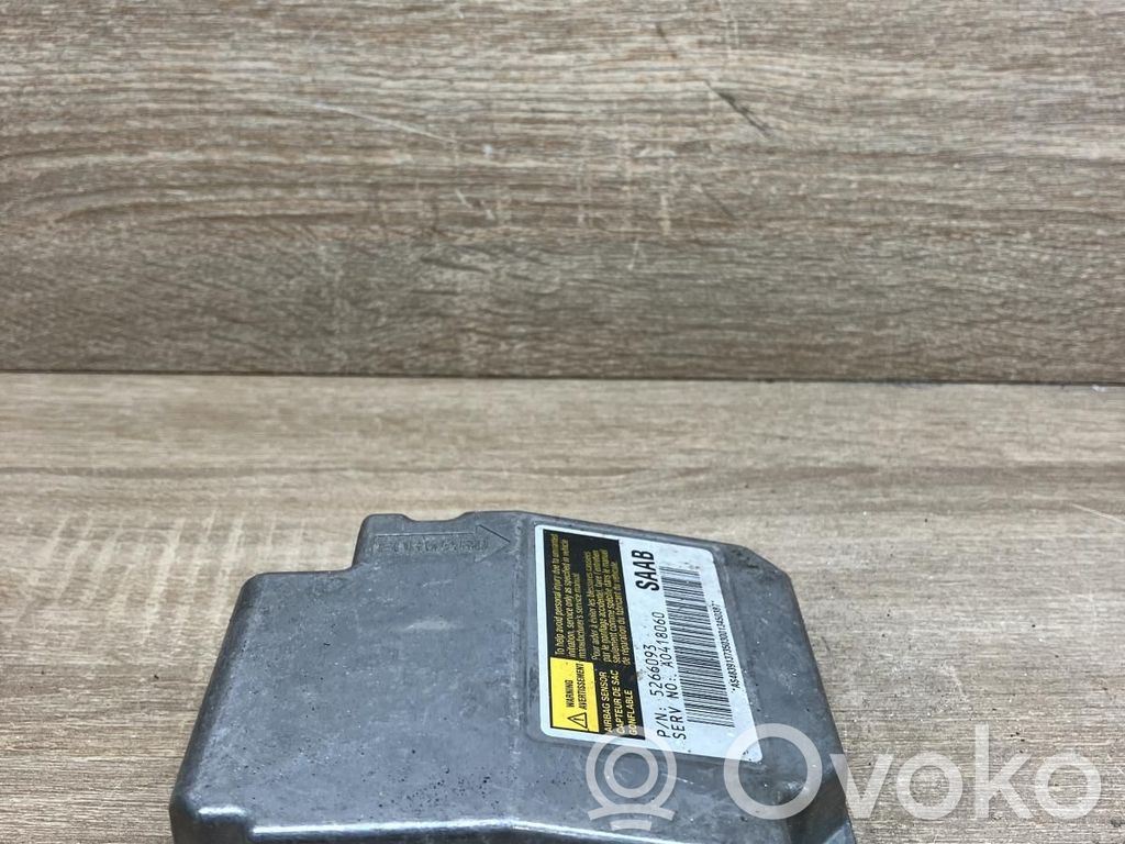 Saab 9-5 Unitate/modul de comandă airbaguri 