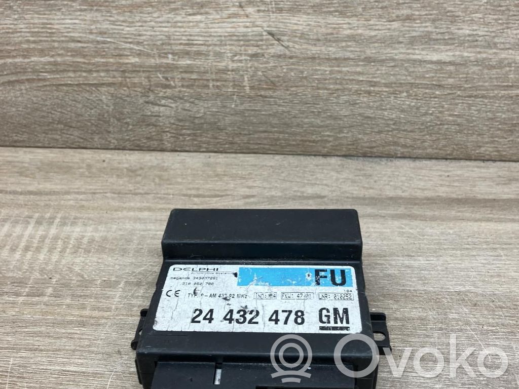 Opel Zafira A Alte unități/module de control 