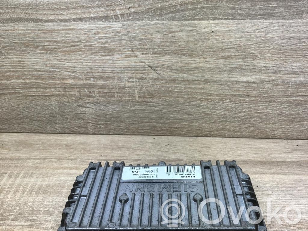 Peugeot 206 Engine control unit/module 