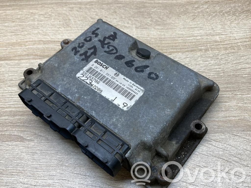 Fiat Doblo Engine control unit/module ECU 