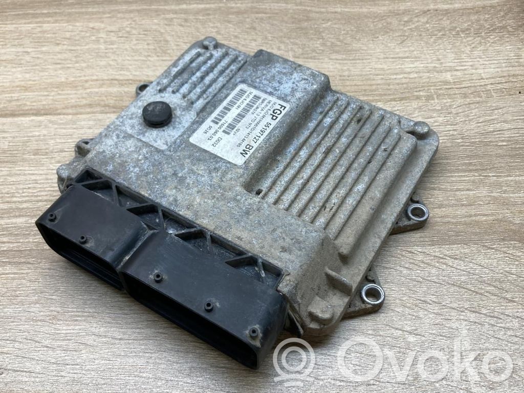 Opel Meriva A Unidad de control/módulo ECU del motor 