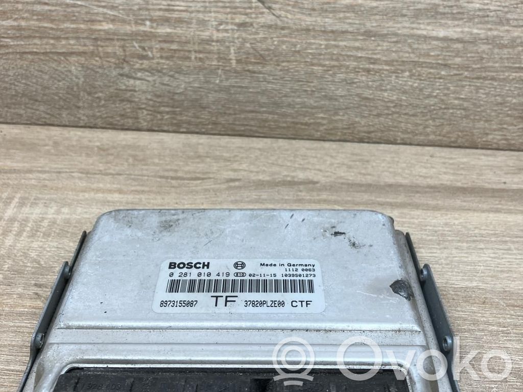Honda Civic Sterownik / Moduł ECU 