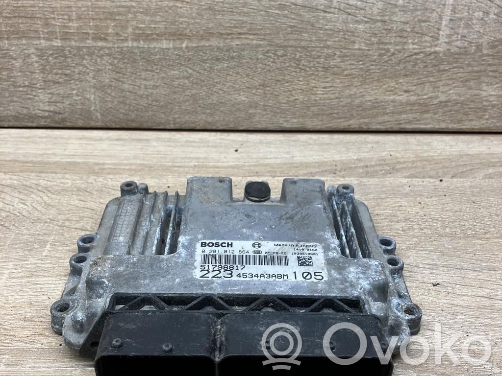 Fiat Doblo Engine control unit/module ECU 