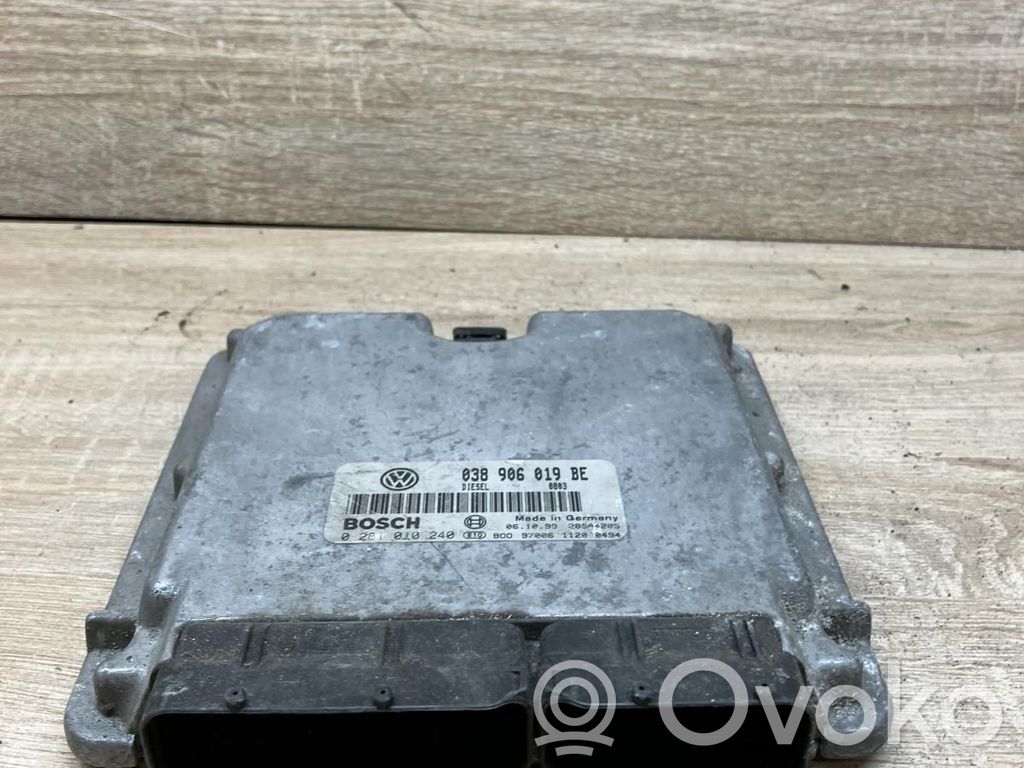 Engine control unit/module   038906019BE,0281010240