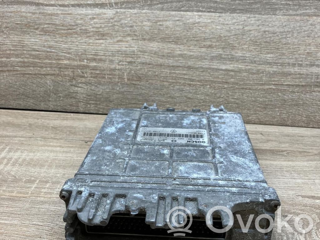 Engine control unit/module   7700109621,0281001809